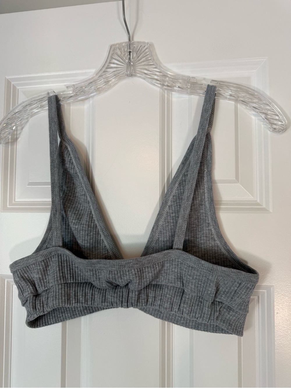 ALO Yoga Ribbed Bralette & Short Set - Picture 6 of 9